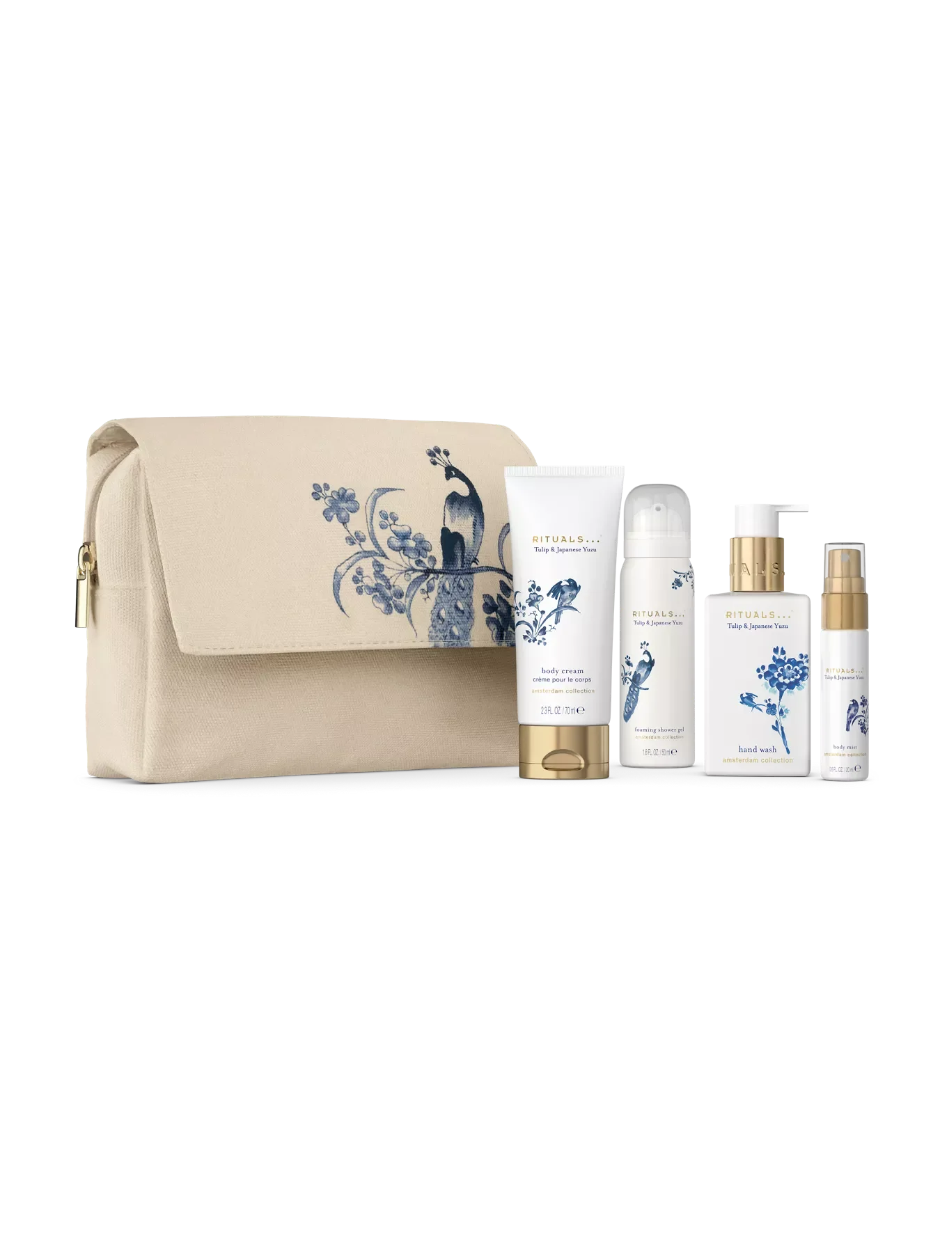 RITUALS AMSTERDAM COLECTION BODY MIST 20 ML+HAND WASH 110 ML+FOAMING SG 50 ML+BC 70 ML