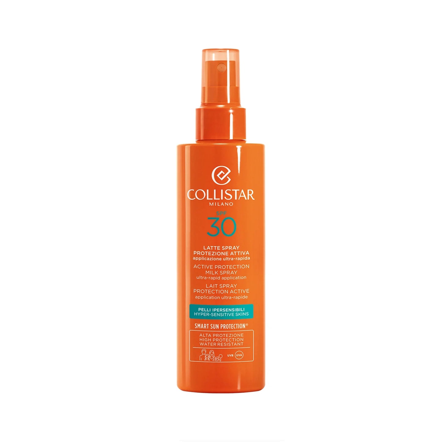 Collistar Hyper-Sensitive Skins Milk Spray SPF 50, water resistant