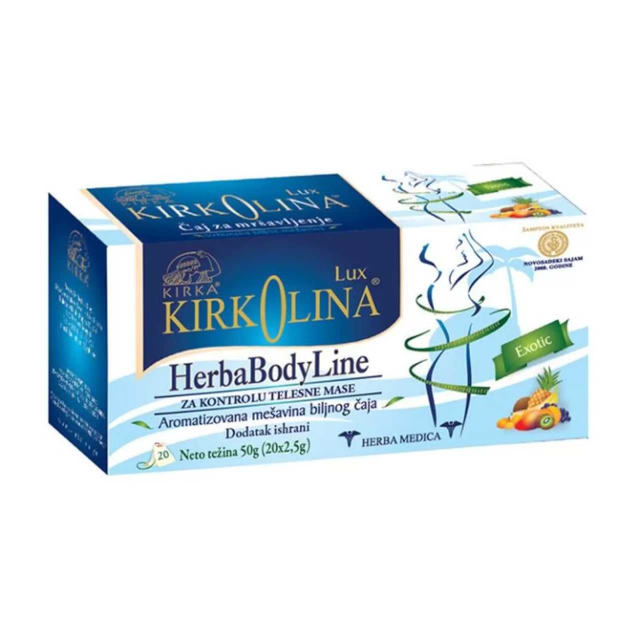 KIRKOLINA CAJ ZA MRSAVLJENJE LUX A20