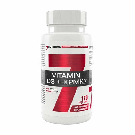 7NUT VIT D3+K2 MK7 CPS A120