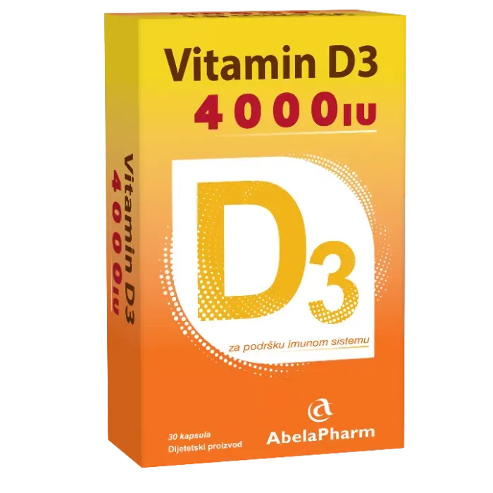 ABELA PHARM VIT D3 4000IU A30