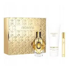 PACO RABANNE MILLION GOLD (W) (EDP 90ML+BL 100ML+EDP 10ML)