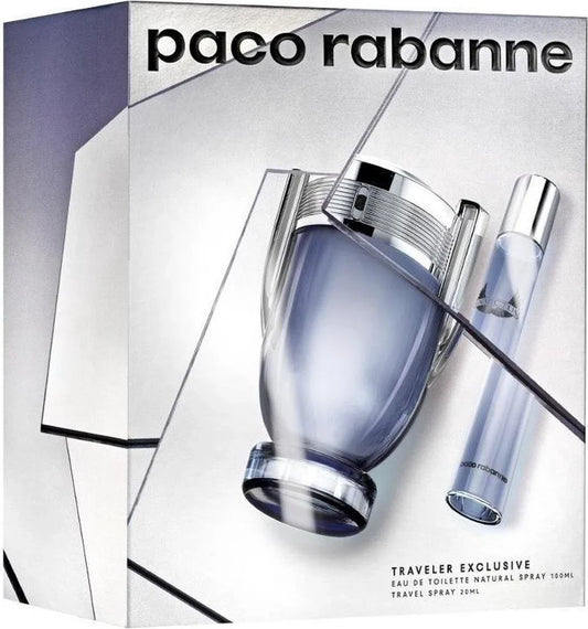 PACO RABANNE INVICTUS (M) SET (EDT 100ML+MINI 20ML)