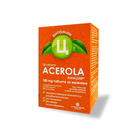 ACEROLA ALKALOID TBL.30X180MG