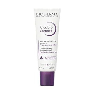Bioderma Bioderma CICABIO Creme + / Umirujuća regenerativna krema za oštećenu i iritiranu kožu, 40 mL