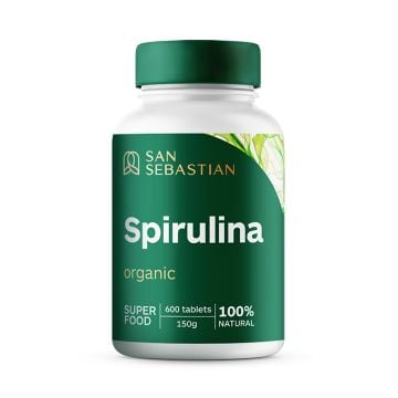SPIRULINA SAN SEBA.TBL600X150G