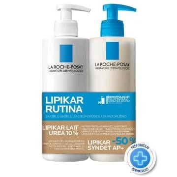 La Roche-Posay LRP LIPIKAR UREA 10% 400ml +SYND 6453