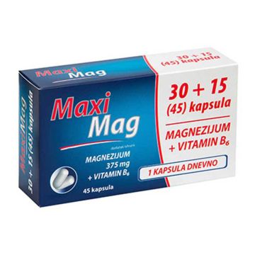 MAXI MAG CPS.30X375MG+15CPS GR