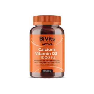 BIVITS KALCIJUM VIT D TBL A60