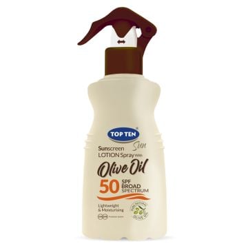 TOP TEN OLIV S.C.LOT.SPF50 180