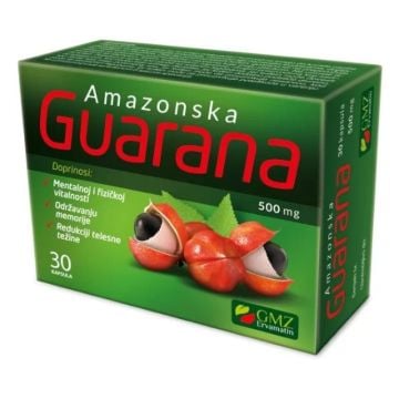 AMAZONSKA GUARANA CPS 30X500MG