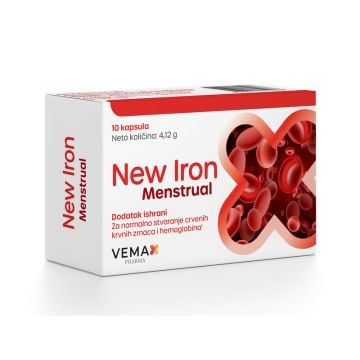 NEW IRON MENSTRUAL CPS A10