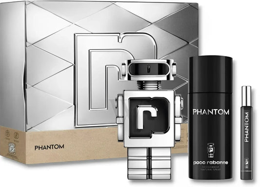 PACO RABANNE PHANTOM (M) SET (EDT 100ML+DEO 150ML+EDT 10ML)