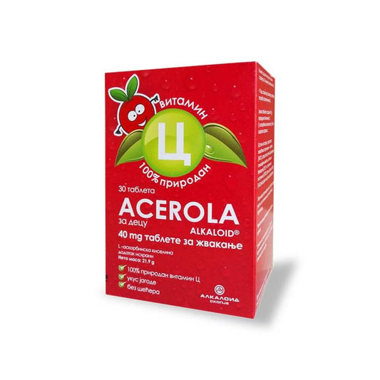 ACEROLA ALKALOID TBL.30X40MG