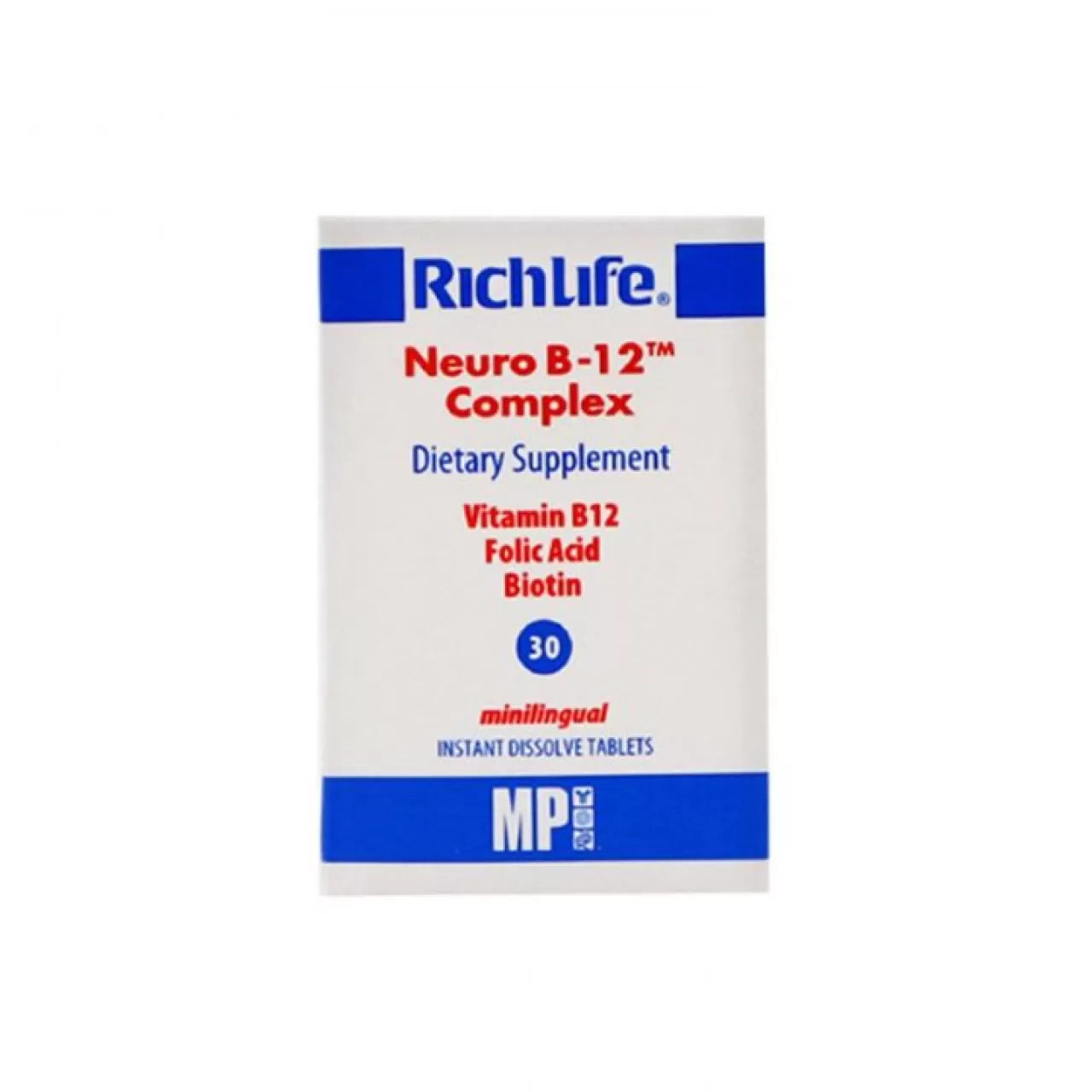 RICHLIFE NEURO B12 COMPLEX A30