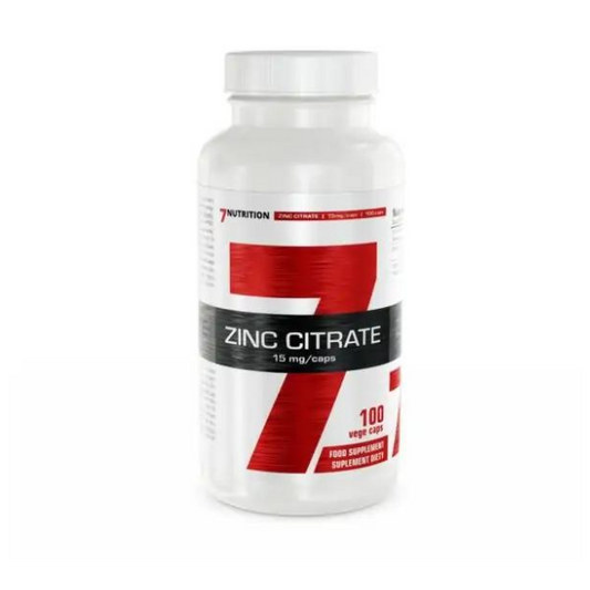 7NUT ZINC CITRATE CPS 100X15MG