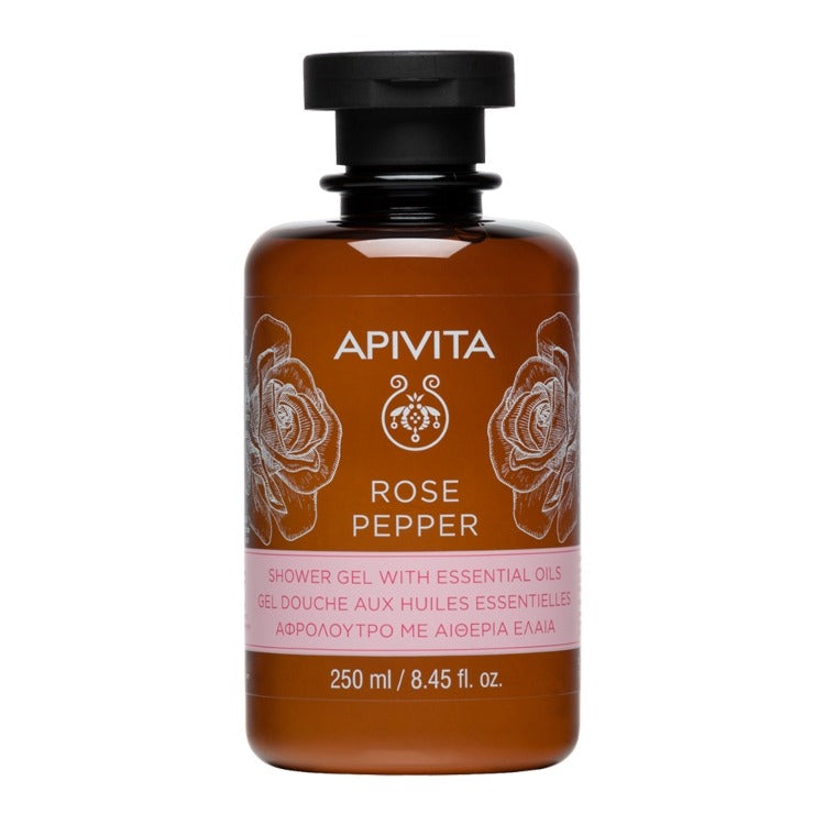 APIVITA GEL TUSIRANJE RUZA I BIBER 250ML