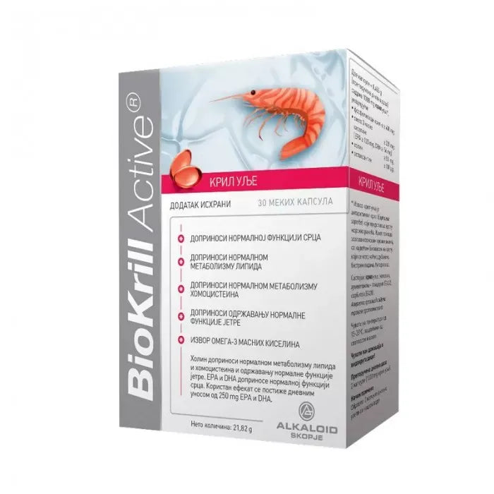 BIOKRILL ACTIV CPS 30X500MG