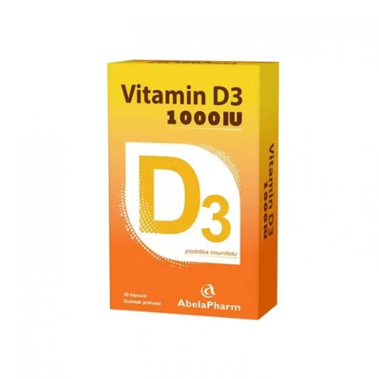 ABELA PHARM VIT D3 1000IU A30